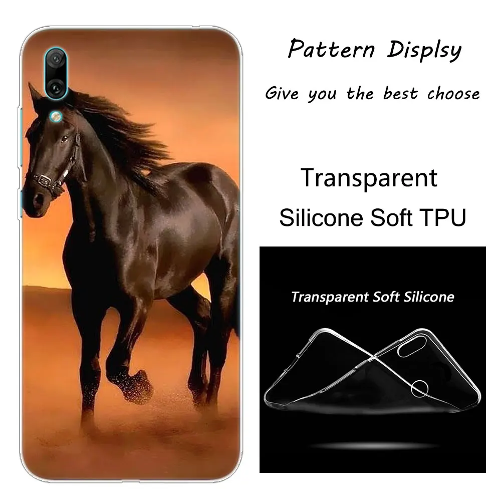 015 Мягкий силиконовый чехол для телефона Hot Horse Running для huawei mate 10 20 Lite Pro Enjoy 9S Y9 Y7 Y6 Y5 Pro Модный чехол - Цвет: 015