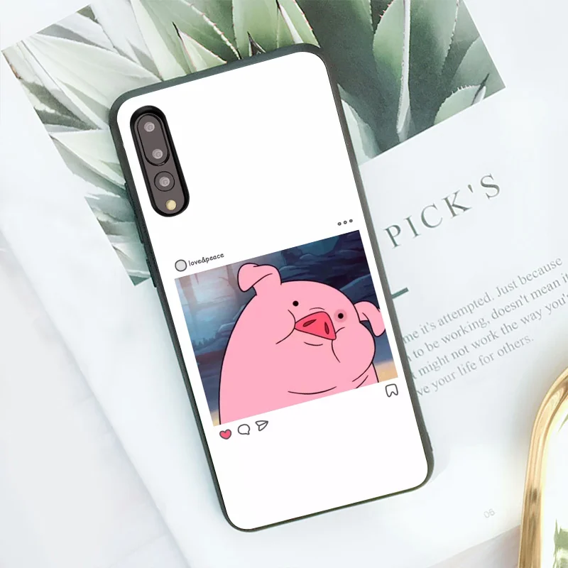 Для huawei Honor V20 чехол для huawei P20 чехол Mofi для huawei P20 Lite Nova 3E 3 3I 4 Honor 8X Max чехол с мультяшным котом лимоном - Цвет: 09