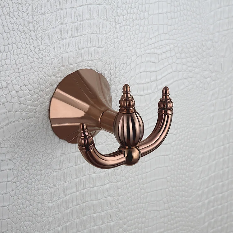 Роскошный латунный держатель для полотенец из розового золота 15 шт./компл.