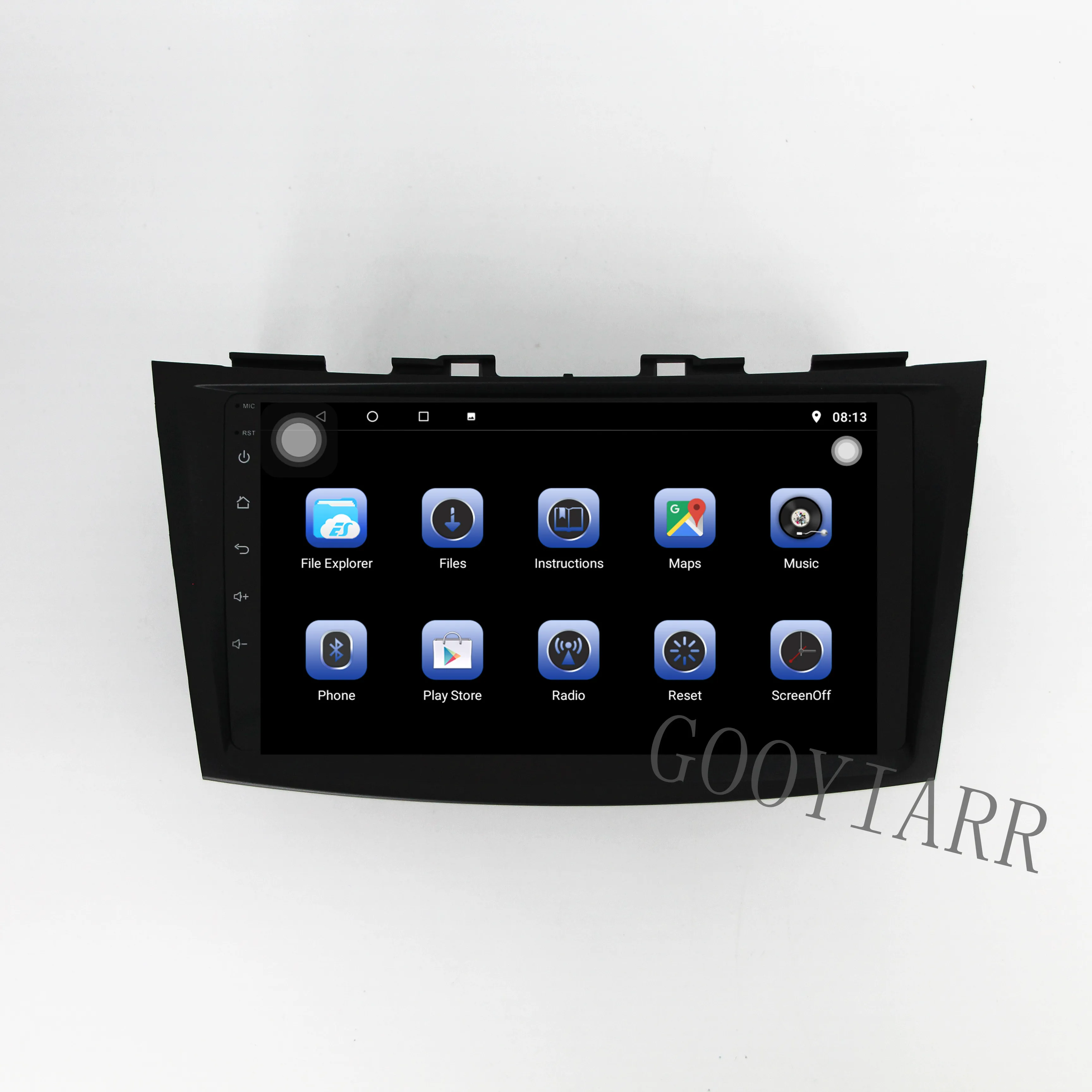 1din Android8.1 автомобильный радиоприемник 8 ядерный RAM4G+ ROM32G автомобильный мультимедийный плеер для Suzuki swift 2012- со стерео FM gps navi wifi
