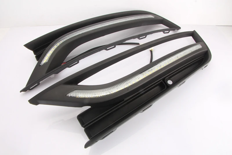 1 пара автомобильных мигающих дневных ходовых огней для Volkswagen VW Passat 2013 2014 2015 B7