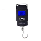 Карманные Портативные подвесные весы 50 кг10 г, ЖК-дисплей, цифровые электронные ручные весы с крючком для багажа, весы с подсветкой 20%
