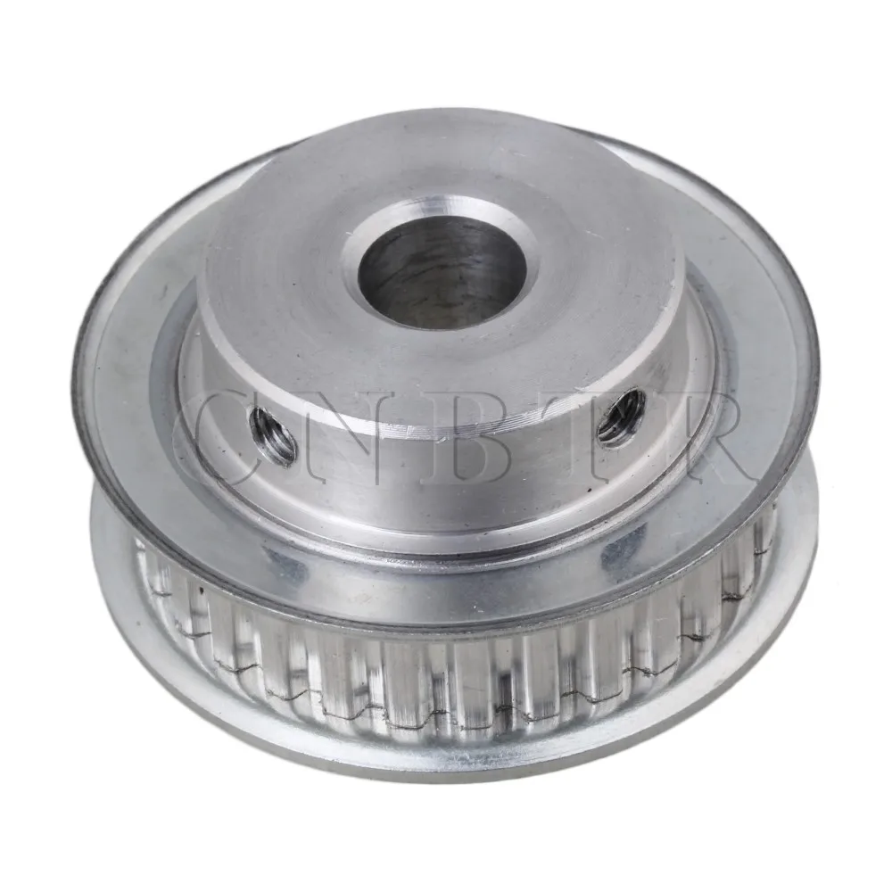 CNBTR XL Алюминиевый шкив ремня ГРМ 30T 12 мм с двойным фланцем|pulley products|flange type ball valveflange