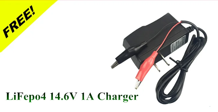 Портативный 12V 6Ah литиевый аккумулятор 18650 для 12 8 v LED свет резервного копирования