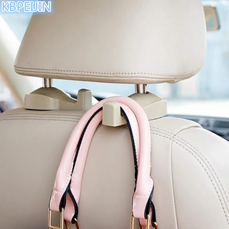 2 шт. автомобильный Стайлинг Автомобильный подголовник крепление крючки для