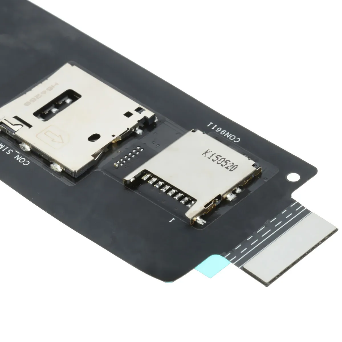 Двойная SIM карта + держатель считывателя разъем гибкий кабель 5 дюйма для ASUS ZenFone 2