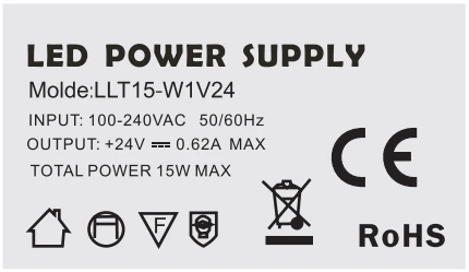 Sanpu smps 15 Вт 24 В светодио дный Питание блок 110 V 220 V AC-DC 24 вольт трансформатор драйвер для светодио дный s световой короб 24VDC тонкий Алюминий IP20