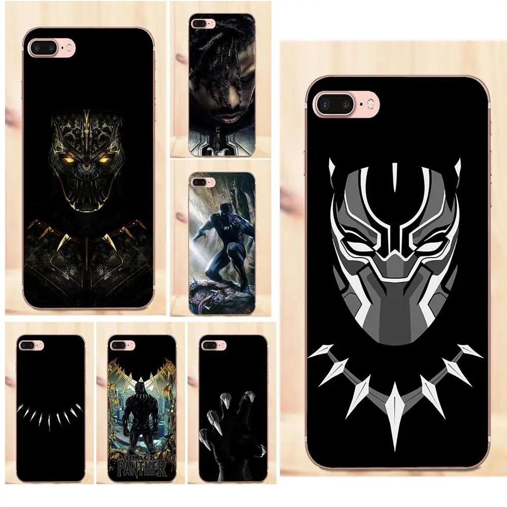 Maerknon Черная пантера Erik Killmonger для Apple iPhone X 4 4S 5 5C 5S SE 6 6S 7 8 Plus Классический чехол