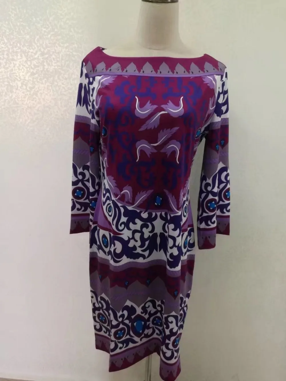 2018 весеннее дизайнерское платье для подиума женское с короткими рукавами