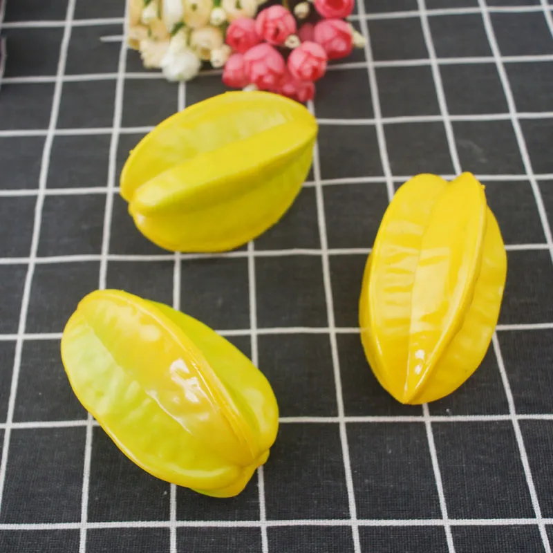 Искусственный аверроя карамбола Звездные фрукты Реалистичная имитация