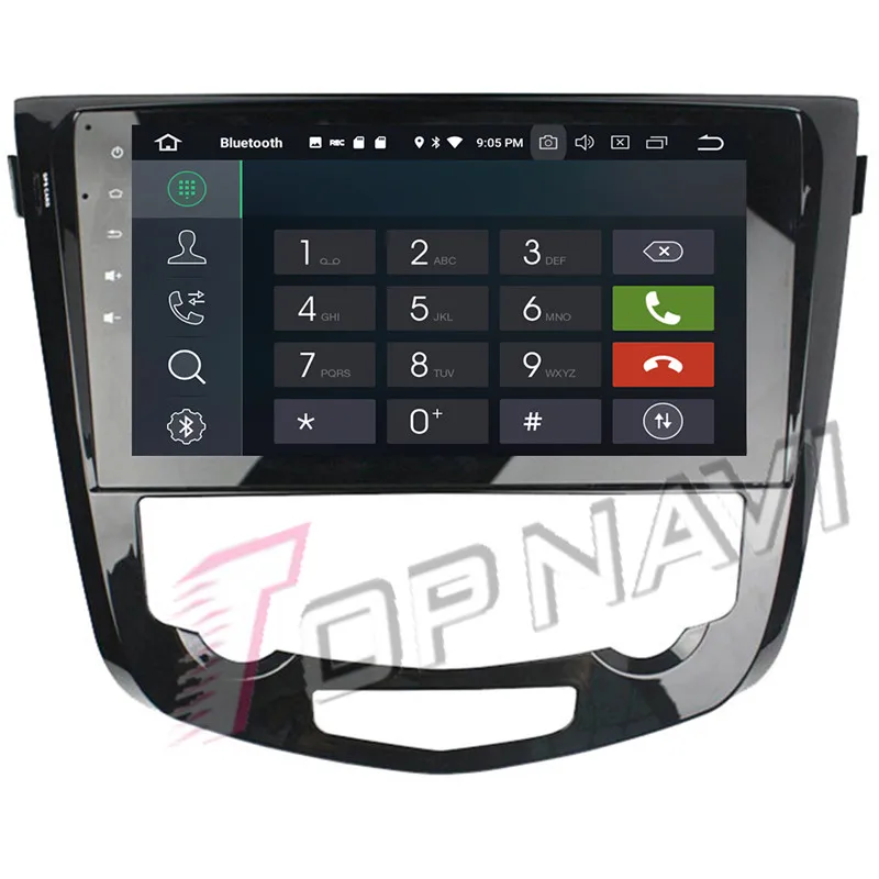 Автомобильный медиацентр Topnavi Android 9 0 для Nissan Qashqai Auto 2013 2014 2015 2016 стерео радио 2 DIN