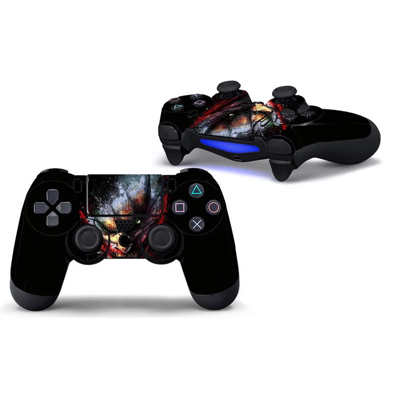 10 Джокер Защитная Наклейка для PS4 контроллер кожи для Playstation 4 наклейка аксессуары - Цвет: 10