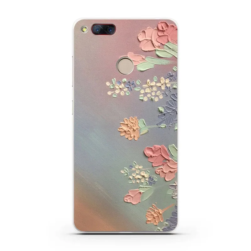 zte nubia z17 mini Case Silicon Graffiti 3D relief Painting Soft TPU Back Cover for Phone protect bags shell |