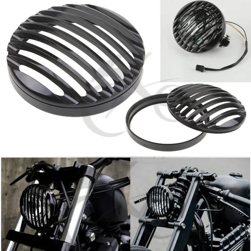Motorcycle Headlight Grill Cover For Harley Sportster XL 883 1200 2004-2014 |