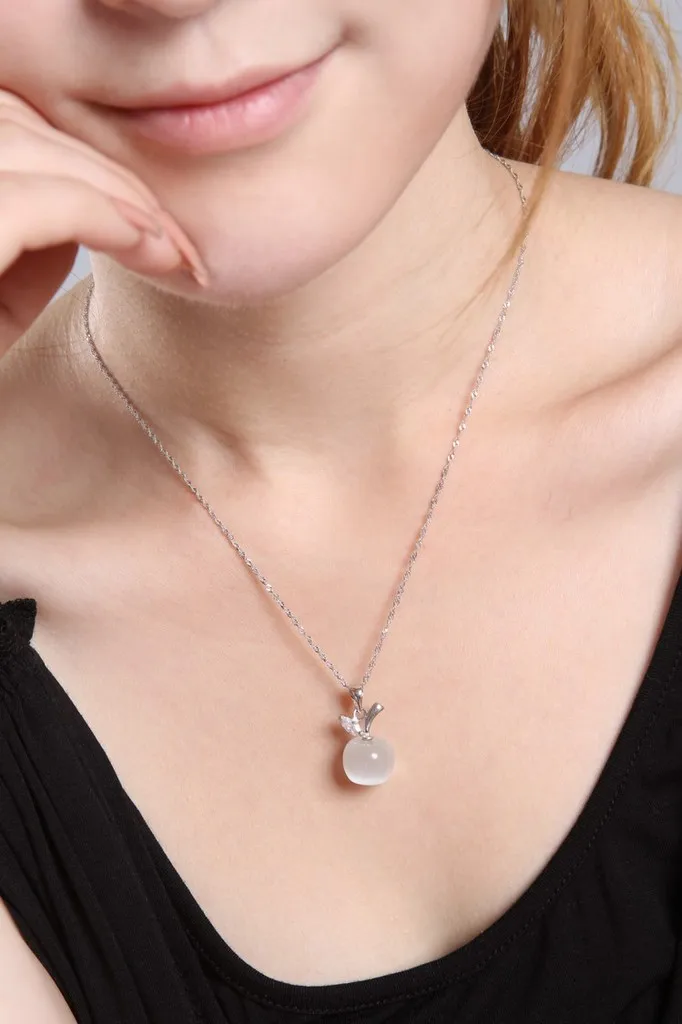 Женское Ожерелье LUKENI Charm из стерлингового серебра 925 пробы вечерние ювелирные