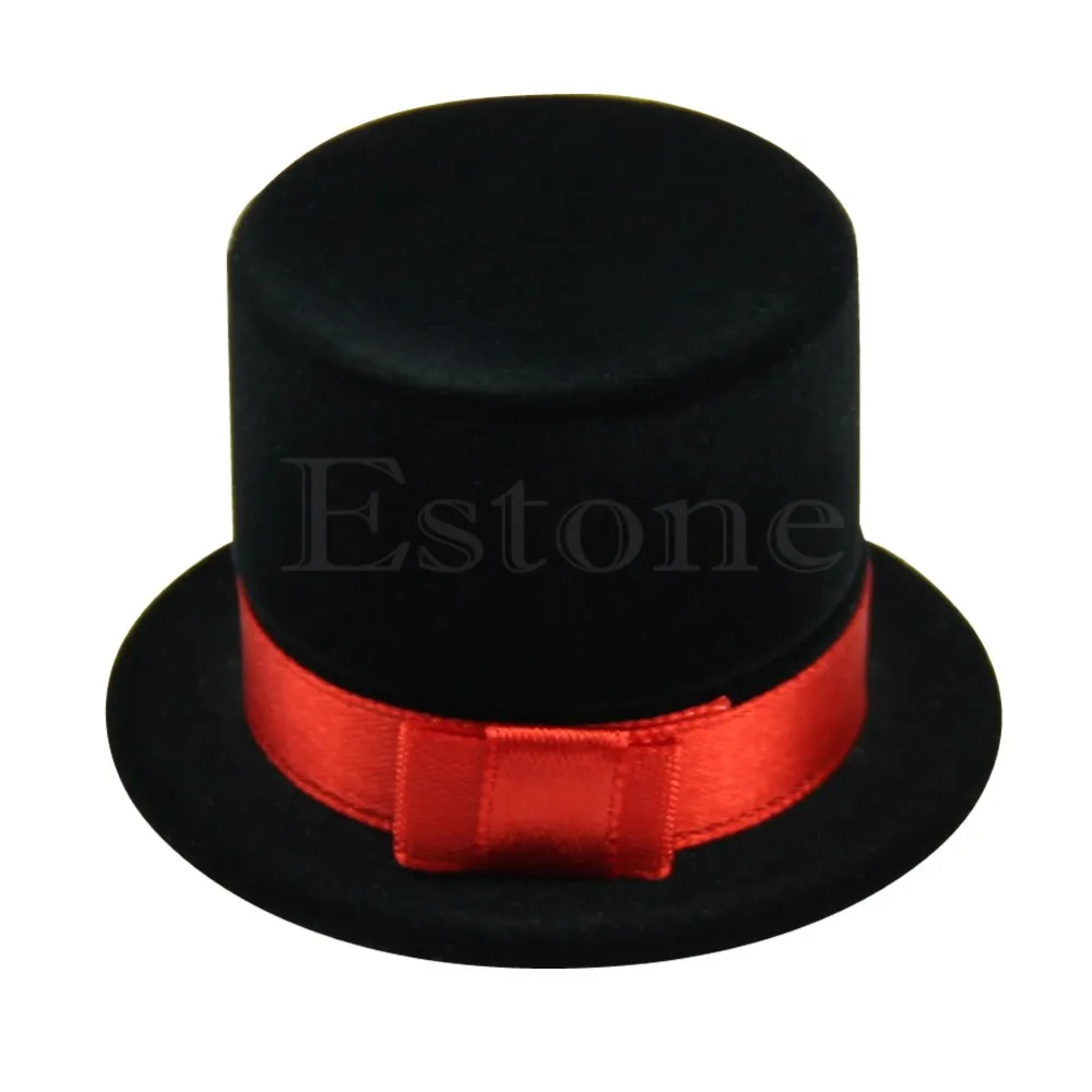 Милая соломенная шляпа бархатная картонная коробочка для колец и украшений