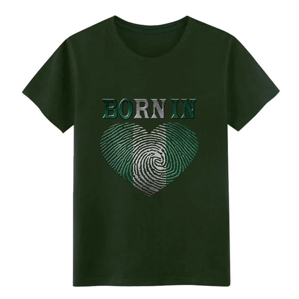 Мужская футболка в нигерийском стиле Весенняя винтажная хлопковая Футболка с