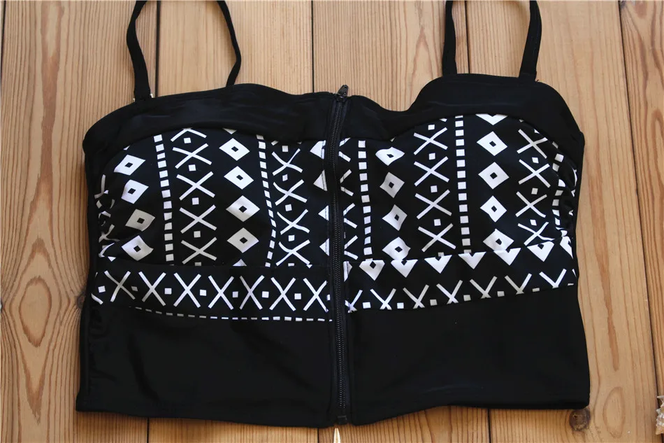 купальник 2018 купальники женские Ретро бикини Купальник Циферблат Танкини