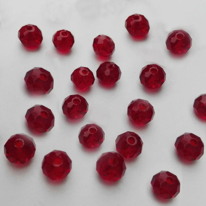 Оптовая продажа бусин Хрустальные стеклянные бусины 100 шт. светло зеленые