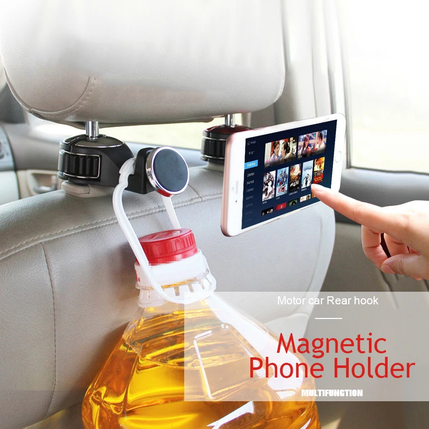 1 шт. Seineca автомобильное заднее сиденье скрытый крючок многофункциональный