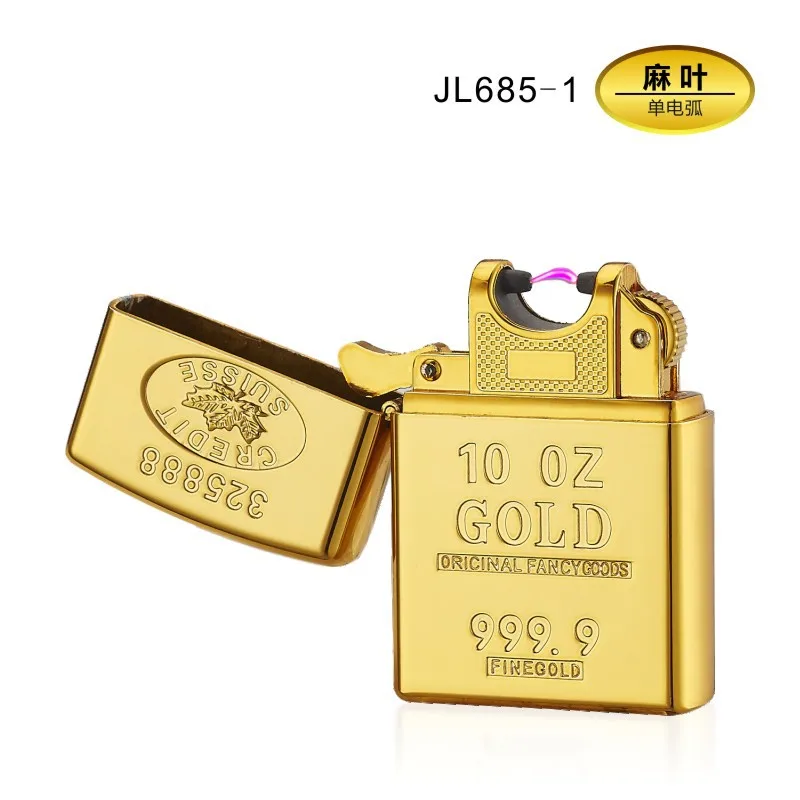 Новейшая перезаряжаемая ветрозащитная сигарета USB дуговая Зажигалка плазменная