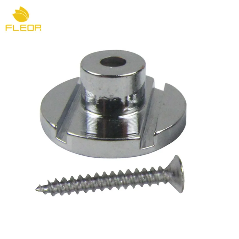 FLEOR 10 шт. хромированные Электрические бас-гитары струны фиксаторы дерева детали