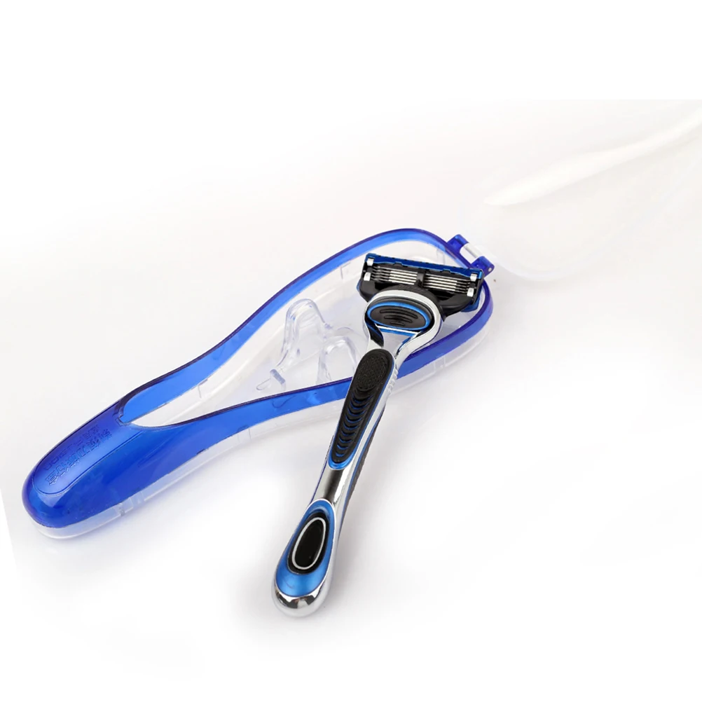 Новая синяя дорожная портативная бритвенная машинка для мужчин|female shaving machine|razor