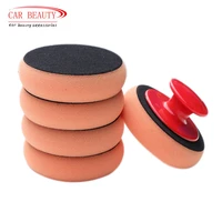 5pcsset car wash wax polish pad polishing pad sponge car cleaning cloth microfiber applicator pads for pulidora de coche