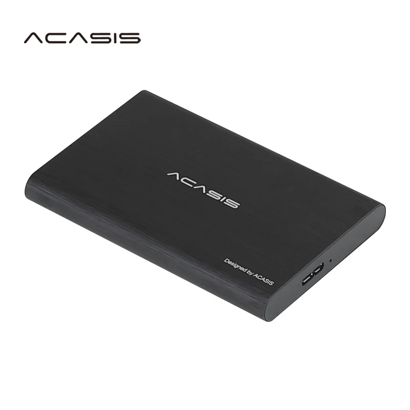ACASIS 320 Гб внешний жесткий диск USB3.0 жесткий диск устройства хранения высокая скорость 2,5 ''HDD Настольный Ноутбук Hd экстерно Супер предложения - Цвет: Черный
