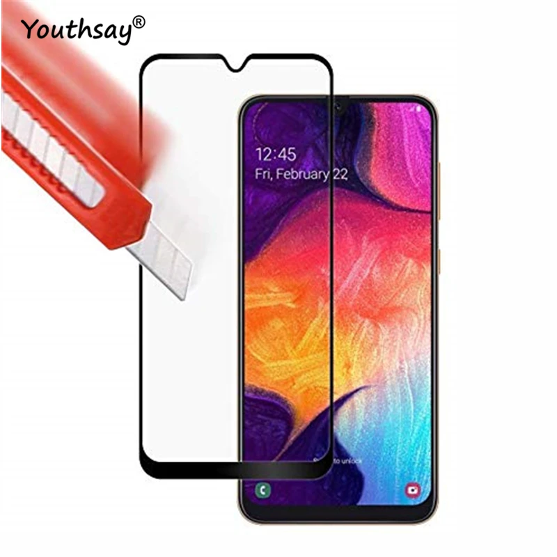 Для Samsung Galaxy A40 Защитная пленка для экрана с полным клеем стекло | Мобильные