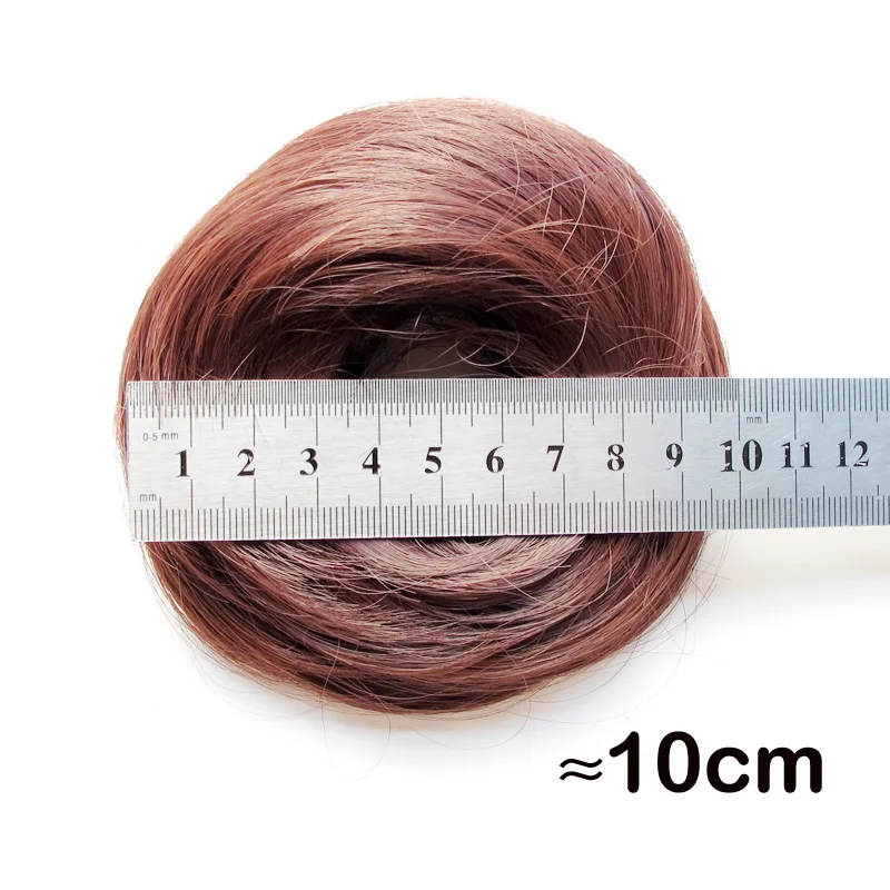 jeedou Natural Hair Chignon 30g Synthetic Donut Hair Bun Pad Popular High Side Bun Trendiest Updos for Medium Length Hair