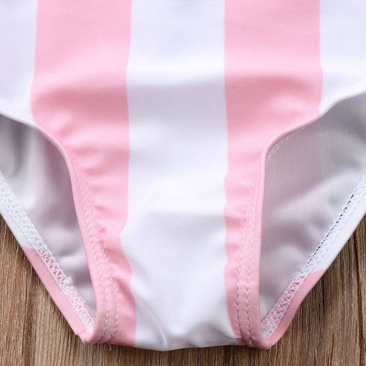 Новинка 2018 года купальник в полоску для новорожденных маленьких девочек пляжная