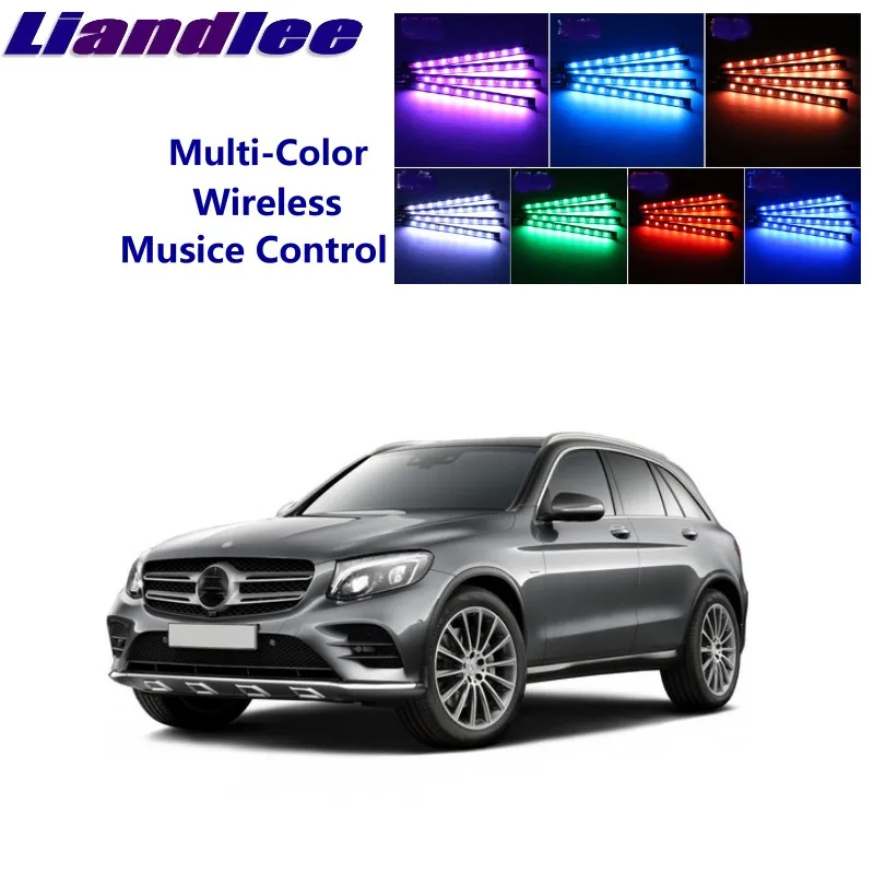 Светильник Liandlee для Mercedes Benz GLC MB X253 C253 2015 ~ Onwrok меняющий цвет|Декоративная лампа| |