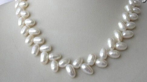 Wan 001934 потрясающие барокко белых пресноводных культивированный жемчуг