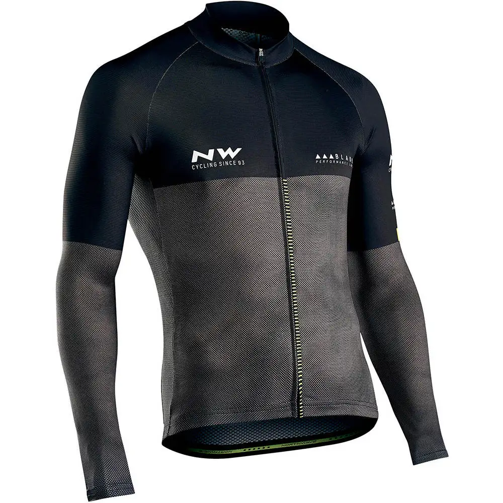 12 NW Northwave для мужчин Велоспорт Джерси с длинным рукавом Осень велосипед MTB Дорожный велосипед Топы Одежда Майо Ropa Ciclismo - Цвет: 12