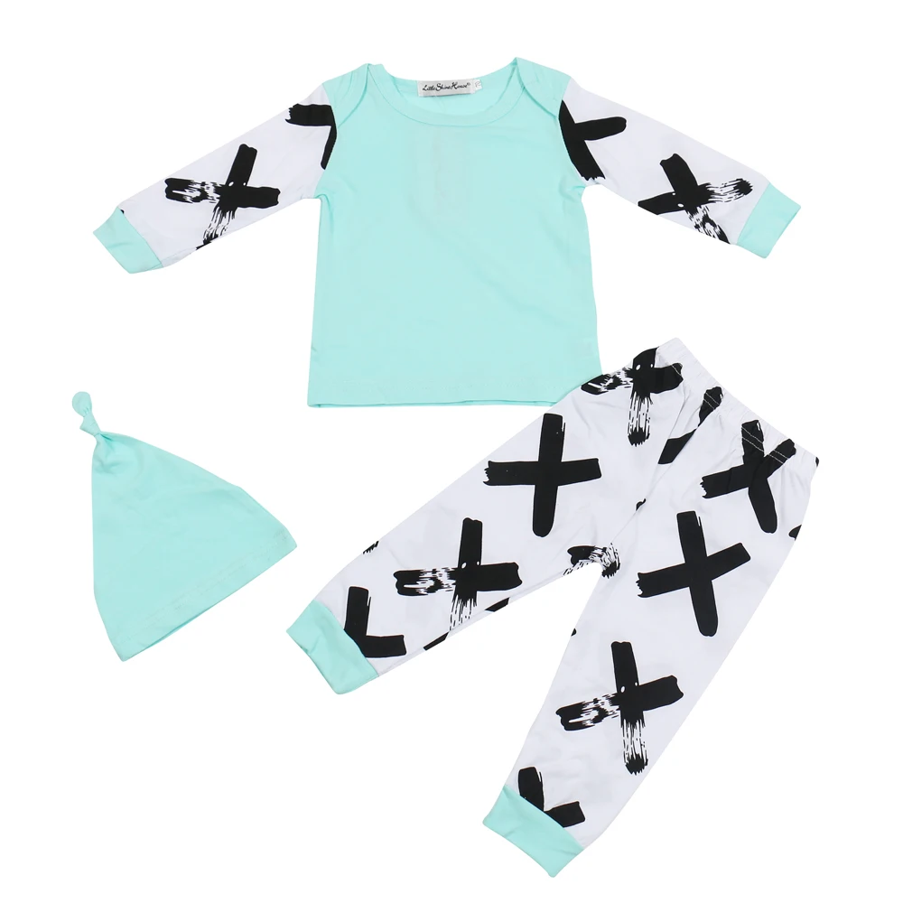 Комплект одежды для новорожденных из 2 предметов футболка и штаны с длинным