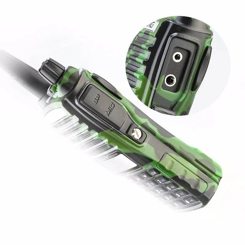 2pcs  walkie talkie BaoFeng UV-82 Portable Ham CB Radio 136-174/400-520 MHz FM Two way cb Radio comunicador walkie talkie рация
