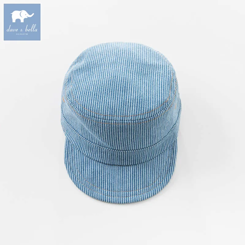 DBA6340-H dave bella spring baby hats infant kids denim caps children cool hat | Детская одежда и обувь