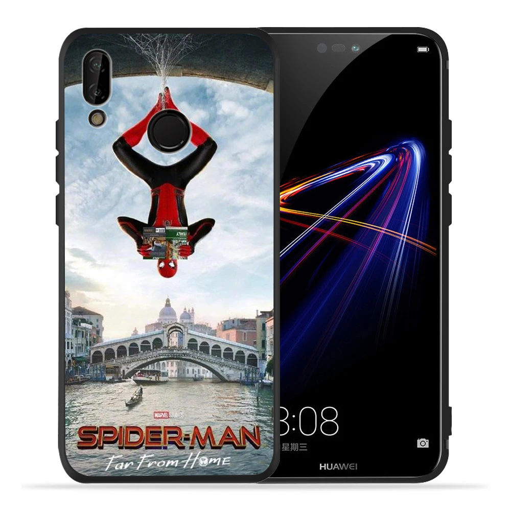 04 Чехол Марвел, Мстители, паук-герои в масках, для huawei P30 Pro для huawei p20 lite Коврики 20 X Honor 8 10 P Smart Etui Coque Мягкий силиконовый чехол - Цвет: 04