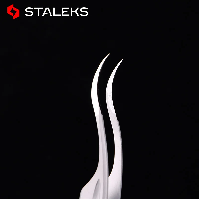 STALEKS PRO 41 4 типа Высокоточный Пинцет наращивание ресниц цветение эфирные