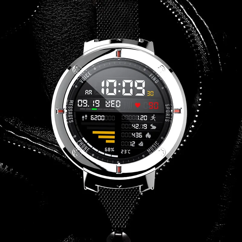 Жесткий армированный защитный чехол SIKAI для Amazfit Verge A1801 протектор часов