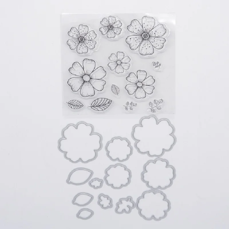 CS2115 трафарет для высечки цветов|frame dies|for stampsstencil stamps |
