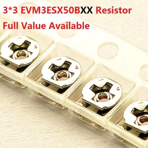 20 шт. переменный резистор 3*3 мм SMD10K1K20K50K100K3K5K2K регулируемый Триммер Потенциометр EVM3ESX50B1413245415332353