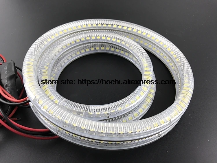 Горячий стиль SMD ангельские глазки супер яркий белый led halo свет комплект для fiat coupe 1993 1994 1995 1996 1997 1998 1999 2000