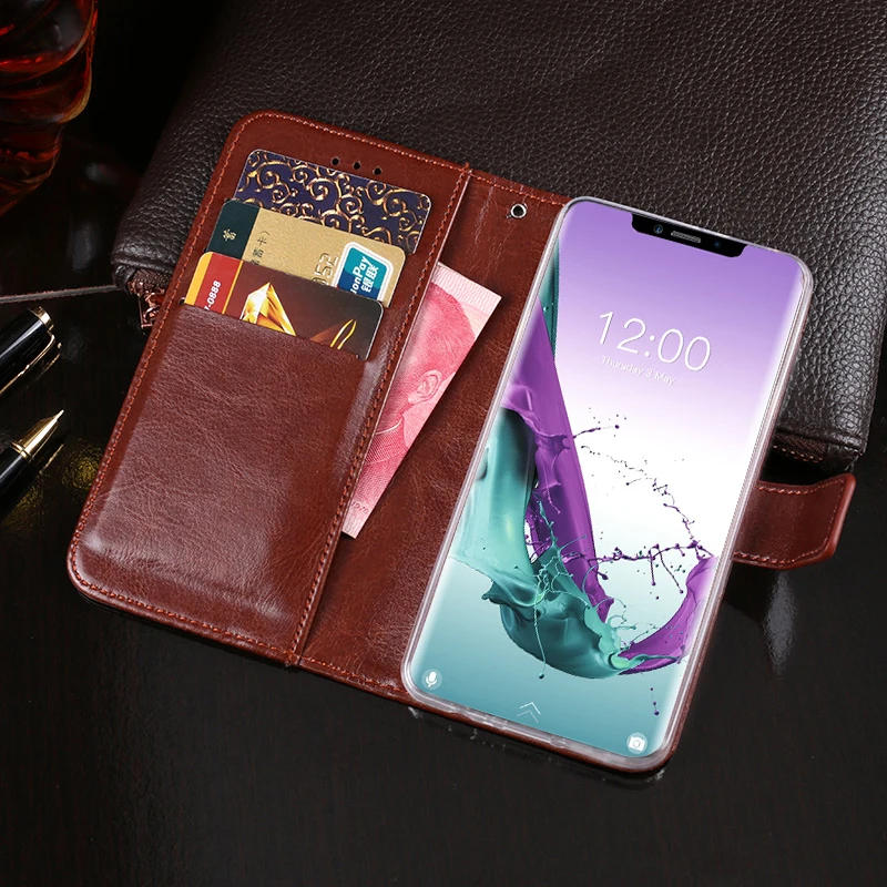 Чехол-книжка из искусственной кожи Для Doogee Y7 Plus | Мобильные телефоны и аксессуары