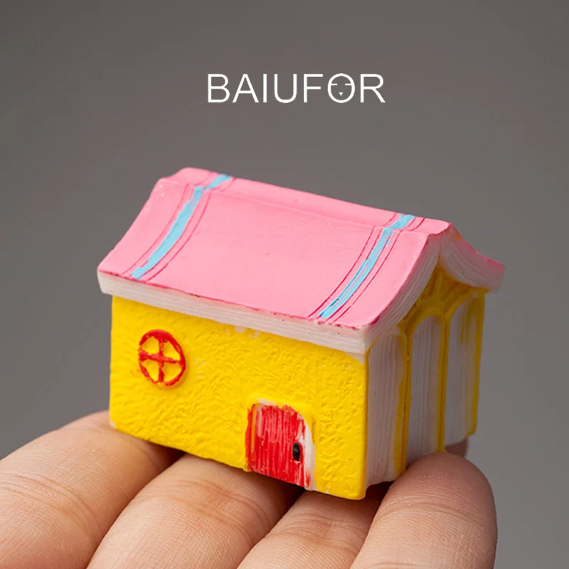 BAIUFOR Childlike Architecture милые книжные домики Волшебные трафареты для машины сказочные