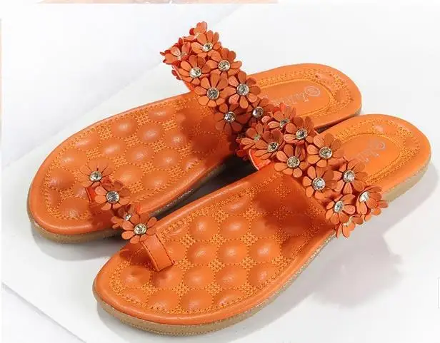 new 2014 summer shoes woman sandals for women Fashion Slippers Wedges sandal chunky heels Drill Set of toe E86|sandals gold|sandal wholesalesandal