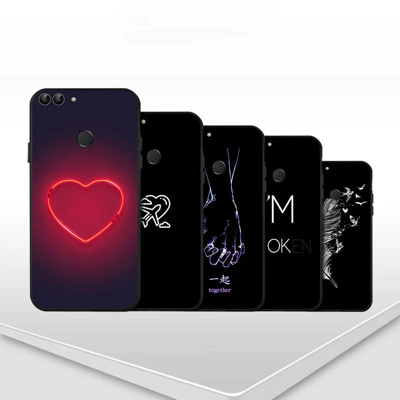Чехол для Huawei Enjoy 7S Мягкая силиконовая задняя крышка из ТПУ чехол телефона P Smart