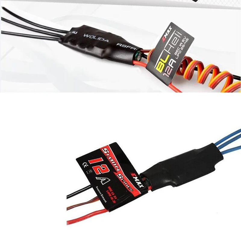 1pcs Emax BLHeli firmware 12A ESC Speed Controller 1A 5V BEC For Mini Multirotor Quadcopter FPV QAV250 emax 12a simonk wholesale | Игрушки и