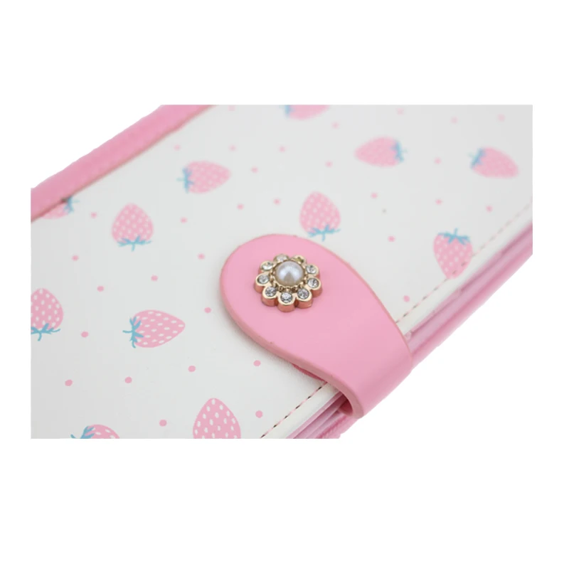 Модный женский кошелек с принтом брендовый Повседневный свежий длинный рисунком